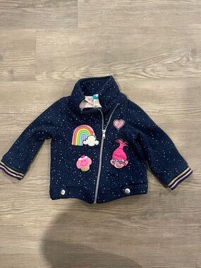 Toddler girl Trolls jacket